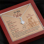 Gift for Valentine's Day, Christmas, Anniversary, Couple Collection, You Are Special to Me Silver Necklace With Message Card, Silver Alluring Beauty Necklace