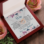 To My Wife, Interlocking Hearts Necklace With I Will Always Be There Just Remember That Message Card, Jewelry For Her, Birthday, Gift For Her, Pendant For Her, Message Card
