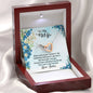 To My Wife, You have Been A Blessing In My Life And This Is Just To Say I Love You, Gift For Her, Customized Interlocking Heart Necklace, Pendant For Wife