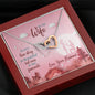 Two Heart Pendant for Valentine's Day, Couple Gifts, Christmas, Anniversary, Birthday Gift, To My Wife Every Love Story Is Beautiful but Ours Is My Favorite Pendant