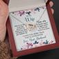 To My Wife, Interlocking Hearts Necklace With I Will Always Be There Just Remember That Message Card, Jewelry For Her, Birthday, Gift For Her, Pendant For Her, Message Card