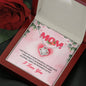 Mom, I Just Want You To Know How Special And Fortunate, Gift For Mother's Day, Birthday, Christmas, Silver Necklace With Message Card, Jewelry For Her