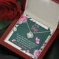 To My Wife, You Are That Women Who Transferred My Imperfections Into Perfections, Couple Accessories, Gift For Wife, Knot Necklace, Silver Pendant For Her