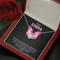 Dear Wife, I Love You Forever And Always, Gift For Soulmate, Jewelry For Wife, Valentine’s Gift, Knot Necklace, Couple Collection, Necklace With Message Card