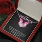 Valentine's Day Gift for Soulmate/girlfriend/wife, Knot Pendant With Message Card, I Love You Forever and Always, Couple Collection, Couple Jewelry