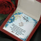 To My Wife, You Have Been A Blessing In My Life And This Is Just To Say That I Love You, Custom Name Jewelry, Couple Accessories, Customized Love Knot Necklace