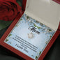 Mom, I Need To say I Love You, Knot Pendant For Mother, Necklace with Message Card, Jewelry For Her, Mother/Daughter Gift Ideas
