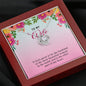 To My Wife Love Knot Necklace, Necklace With Message Card, You Are the Other Part of My Heart, Pendant for Her, Couple Collection, Silver Pendant, Jewelry for Her