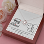 To My Best Friend, Love Knot Necklace With You And I Are More Than Friends Message Card, Necklace for Her, Pendant For Her, Birthday, Gift For Her, Jewelry For Her