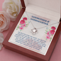 To My Godmother, Love Knot Necklace With You Are Always Present In My Heart Message Card, Mother's Day Gift, Pendant For Her, Birthday, Anniversary, Gift For Her, Jewelry For Her