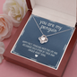 You Are My Penguin, Love Knot Necklace With Message Card, Birthday, Anniversary Gift For Wife, Jewelry For Her, Pendant For Her, Gift For Wife From Husband