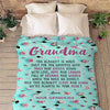 Premium Blanket for Grandparents: A Warm Embrace from Grandkids - Fleece and Sherpa Comfort, Cozy and Supersoft