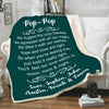 Legendary Dad: Personalized Blanket with Customized Name - Perfect Gift for Birthday, Father's Day, Thanksgiving - Ultra-Soft and Cozy Throw Blanket For Father