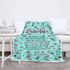 Premium Blanket for Grandparents: A Warm Embrace from Grandkids - Fleece and Sherpa Comfort, Cozy and Supersoft