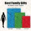 Best Family Gifts We Love You, Custom Grandparents Blanket, Customized Throw Blanket for Grandma, Grandpa, Nana, Gigi, Pop Etc, Grandparents Day, Christmas, Super Soft Blanket