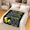 No Matter What Will Always Love You, Customized , Premium Quality Blankets for Son with Quotes, Birthday, Son's Day Gift, Christmas Day, Children's Day, Gifts for Him, Supersoft and Warm Blanket