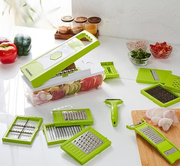 The Rectangular Vegetable Cutter Has A Simple And Elegant Appearance, Reliable Material, And Efficient Cutting, Making It The Best Choice For Cooking Helpers