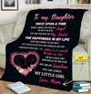 Personalized Name Blanket - A Gift of Love and Warmth for Birthdays or Daughter's Day, Made in the USA