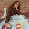 Couple's Blanket: Your Names, Est. Date, Perfect for Anniversaries, Birthdays, Valentine's Day, Ultra-Soft Warmth