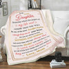 Custom Name Blanket for Your Cherished Daughter - Ideal Gift from Mom/Dad for Birthdays, Anniversaries, Daughter's Day & Christmas - Personalized and Proudly Printed in the USA!"