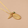 Fingerprint Necklace, Fingerprint Jewelry With Birthstone