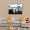 "My Favorite Place Is Next To You" Love Wall Canvas