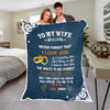 Personalized "Never Forget I Love You" Premium Customized Cozy Blanket