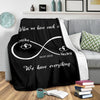 Infinity Love Personalized Blanket