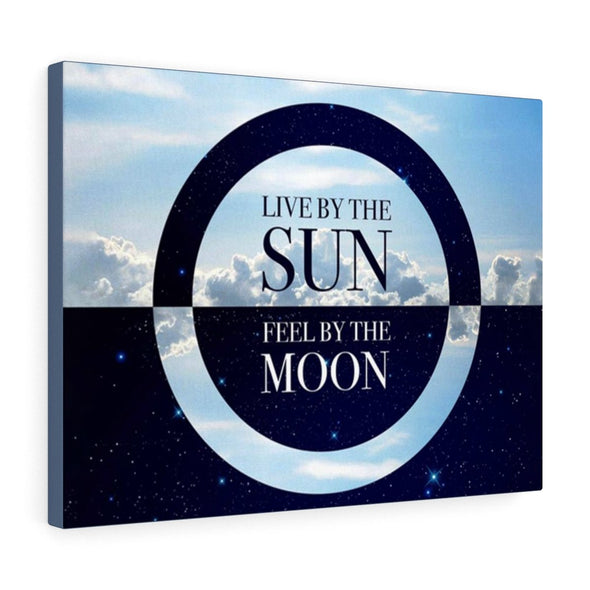 "Sun And Moon" Home Decor Canvas