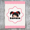 Premium kids With Name Customized Blanket for four Little ones