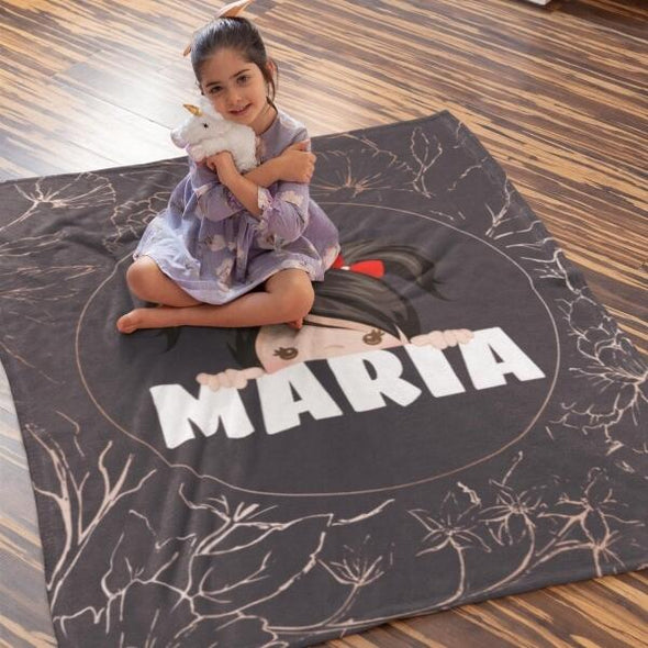 Premium kids With Name Customized Blanket for your cute