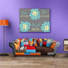 Laugh Every Day Wall Decor Canvas