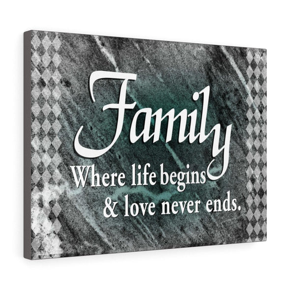 Family Is Everything Canvas Wall Art