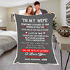 Personalized "You Are Every Thing To Me" Premium Customized Blanket