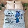 "I Will Always Be Your Little Girl" Customized Blanket For Dad