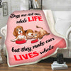 Fleece Blanket For Dog Lovers