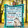 "Keep Me In Your Heart" Personalized Blanket For Dog