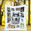 Photo Collage Blanket For Dogs