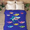 Customized Baby Shark Kids Blanket