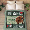 Customized Blanket For Pet With Name