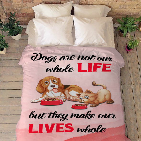 Fleece Blanket For Dog Lovers