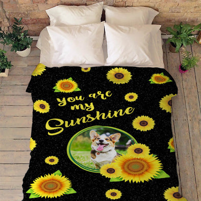 "You Are My Sunshine" Customized Blanket For Pets