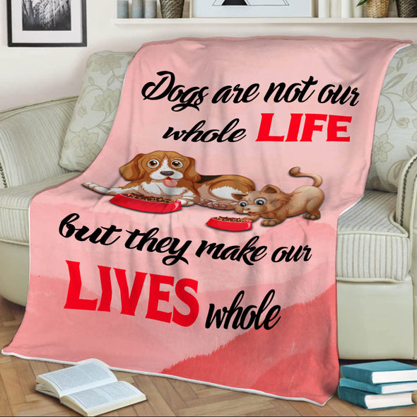 Fleece Blanket For Dog Lovers