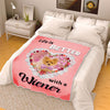 "Life Is Better With Your Pet" Customized Blanket