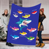 Customized Baby Shark Kids Blanket