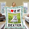 "I love My Pet" Customized Blanket