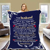 "You Are The Love Of My Life" Personalized Blanket For Husband