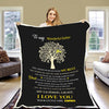 "You Are And Always Be My Strength" Customized Blanket For Dad