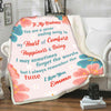 "To My Husband You Are A Never Ending Song" Customized Blanket For Husband
