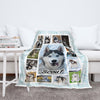 Photo Collage Blanket For Dogs